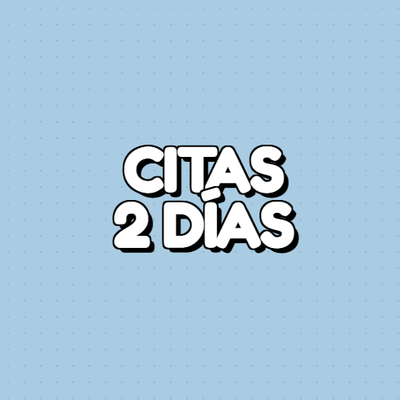 Citas 2 Días por Página