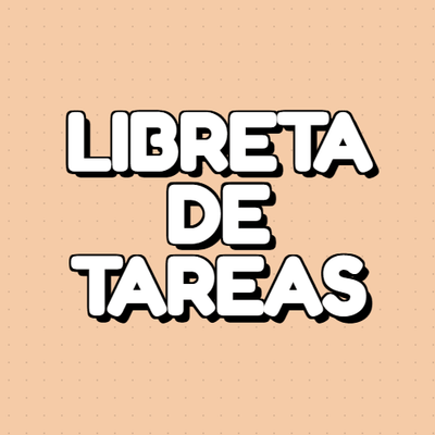 Libretas de Tareas