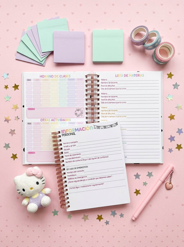 Agenda Estudiantes 2 Días por Página Ciclo 26-27 - Star