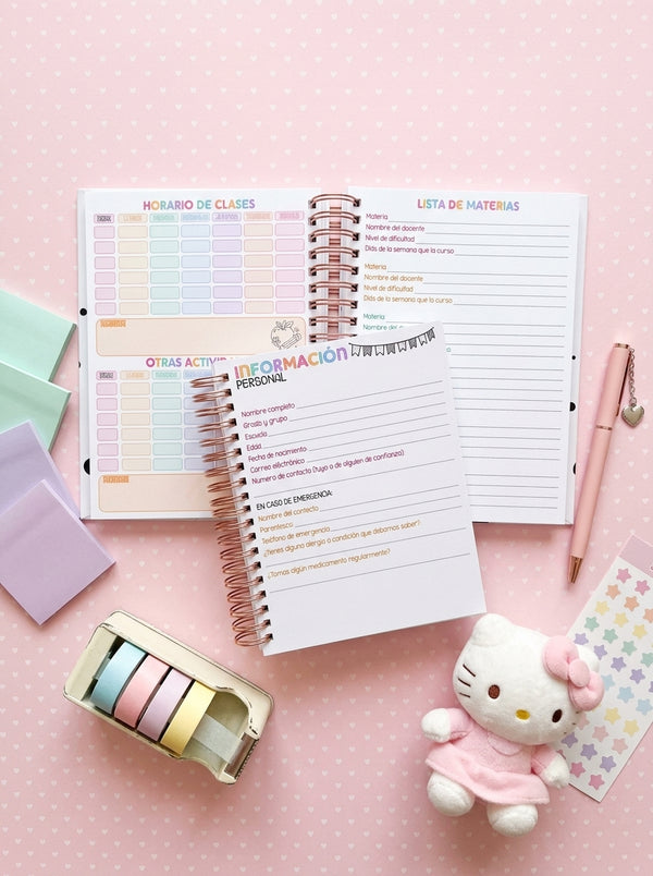Agenda Estudiantes 2 Días por Página Ciclo 26-27 - Barbie