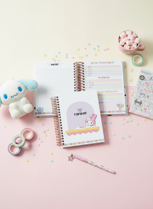 Libreta de Tandas 25 Participantes - My Melody