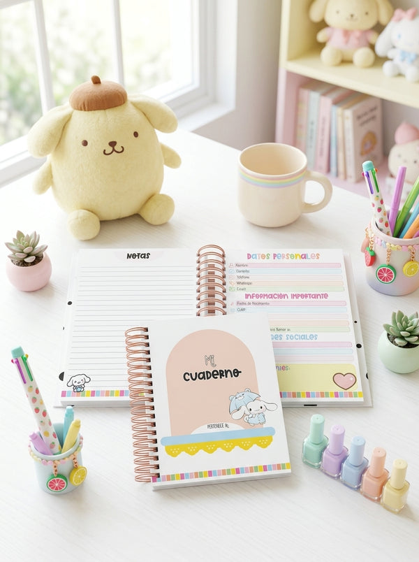 Cuaderno Tamaño Carta - Cinnamoroll