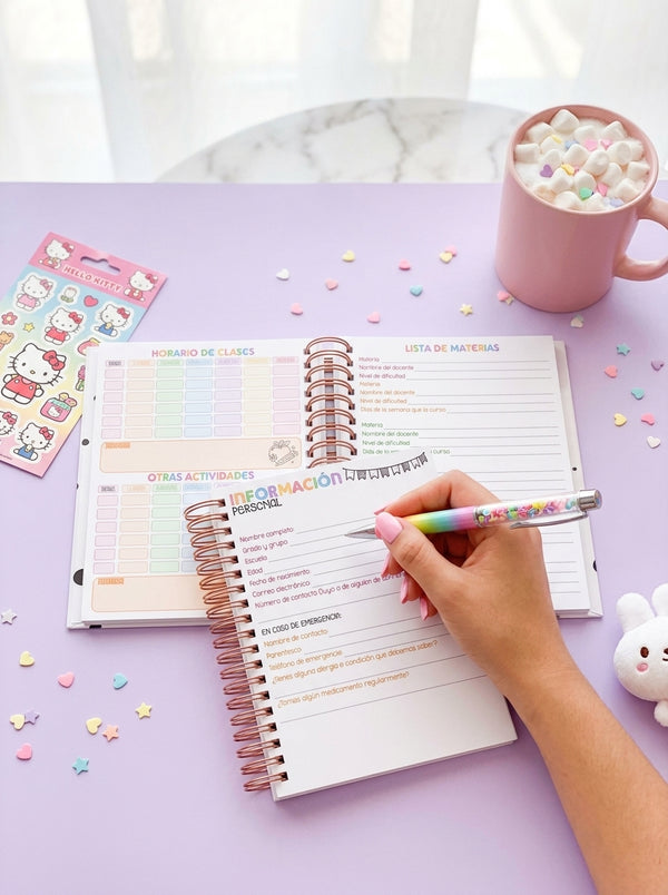 Agenda Estudiantes Diaria Ciclo 26-27 - Sarah Kay
