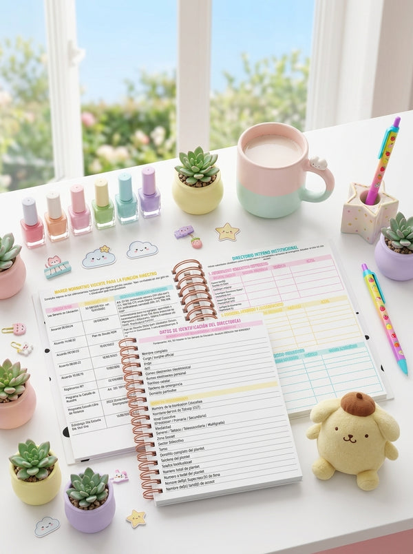 Agenda Director Diaria - Pantera Rosa