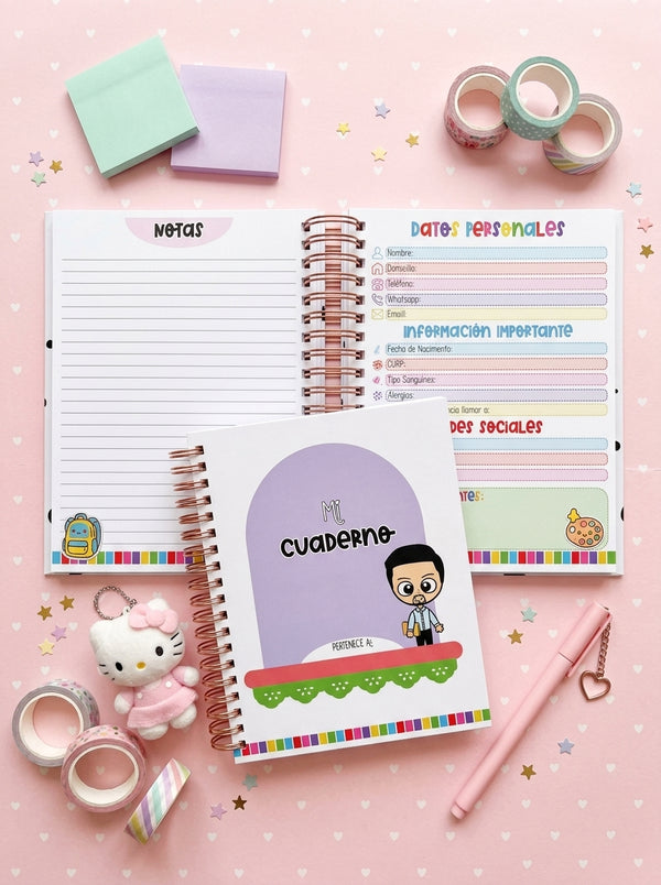 Cuaderno Tamaño Carta - Meryta Caballero