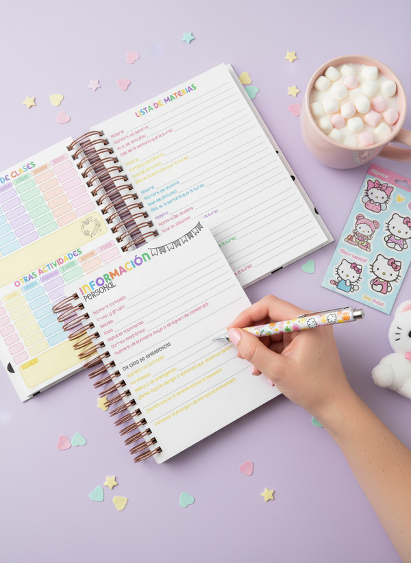 Agenda Estudiantes Semanal Ciclo 26-27 - Rainbow Brite