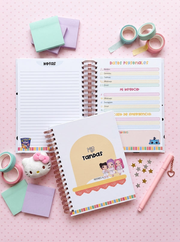 Libreta de Tandas 25 Participantes - Huntrix