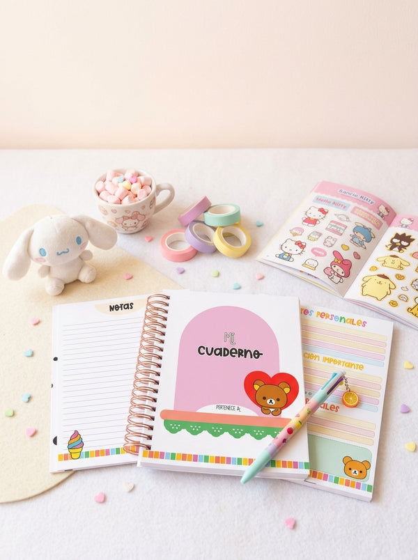 Cuaderno Tamaño Carta - Rilakkuma
