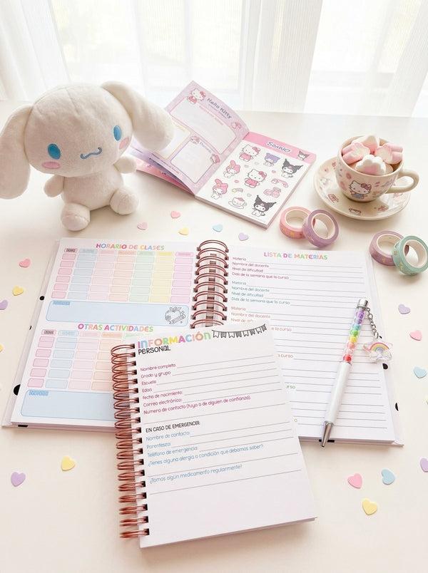 Agenda Estudiantes Diaria Ciclo 26-27 - Cinnamoroll