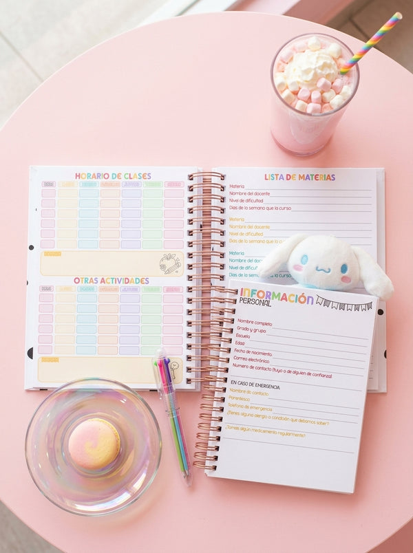 Agenda Estudiantes 2 Días por Página Ciclo 26-27 - Astro Boy