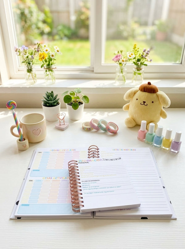 Agenda Estudiantes 2 Días por Página Ciclo 26-27 - Chococat