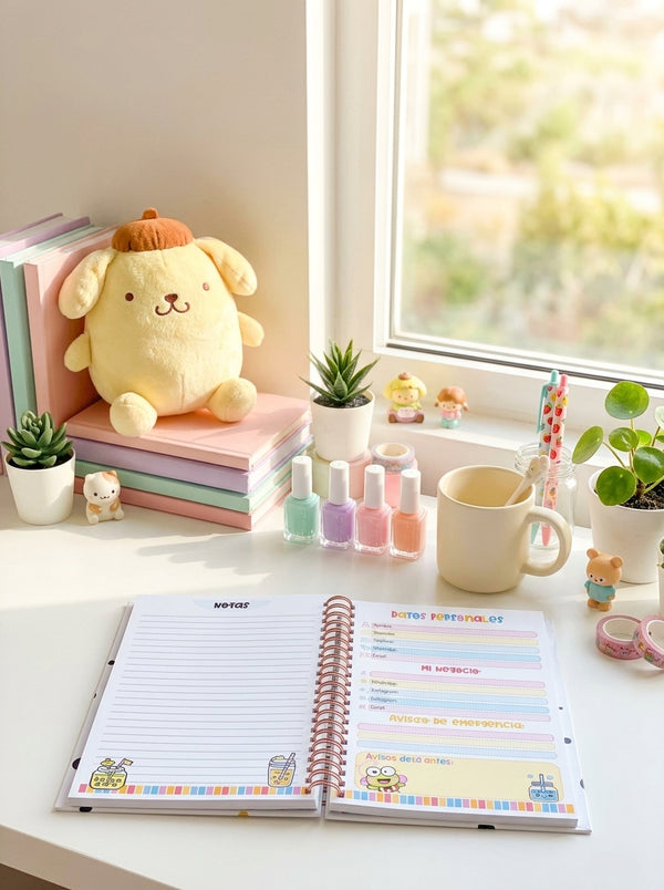 Libreta de Tandas 25 Participantes - Keroppi