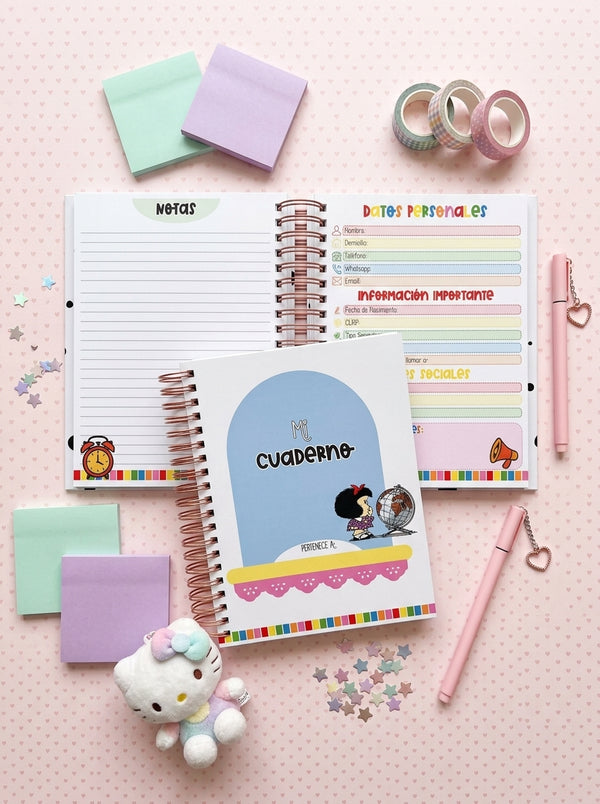 Cuaderno Tamaño Carta - Mafalda