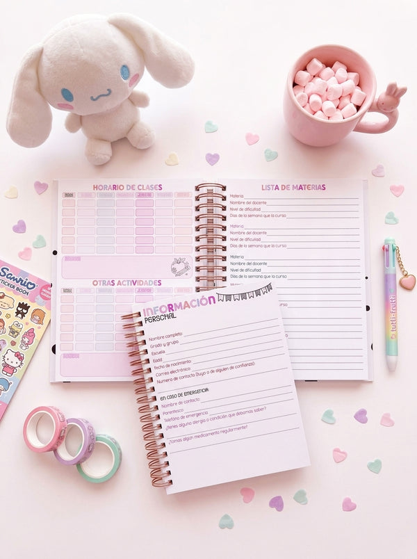 Agenda Estudiantes Diaria Ciclo 26-27 - Candy Candy