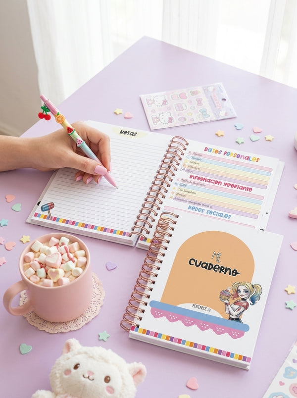 Cuaderno Tamaño Carta - Harley Quinn