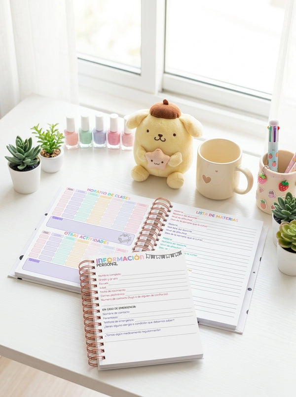 Agenda Estudiantes 2 Días por Página Ciclo 26-27 - Daisy Duck