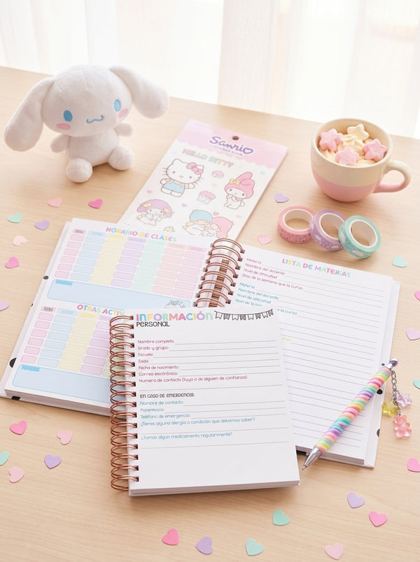 Agenda Estudiantes 2 Días por Página Ciclo 26-27 - My Melody
