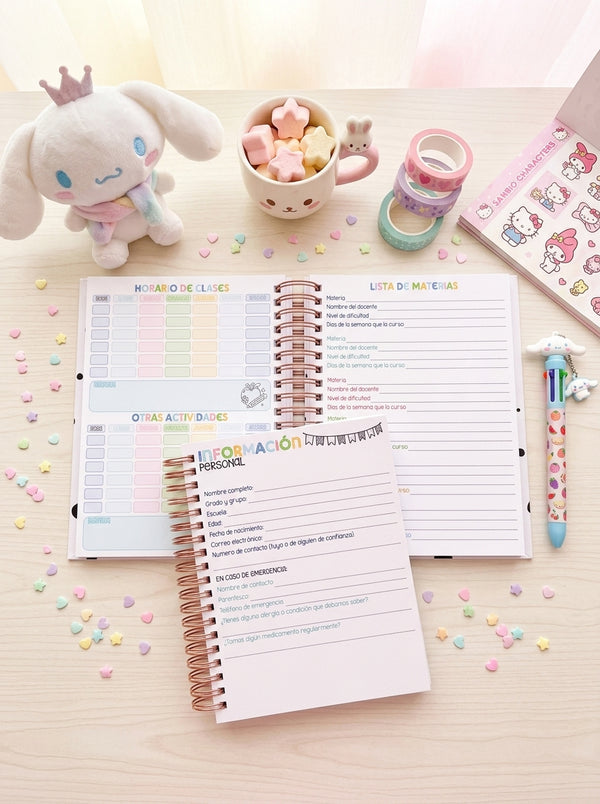 Agenda Estudiantes Diaria Ciclo 26-27 - Stitch