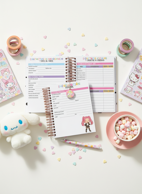 Agenda Preescolar MO - Huntrix