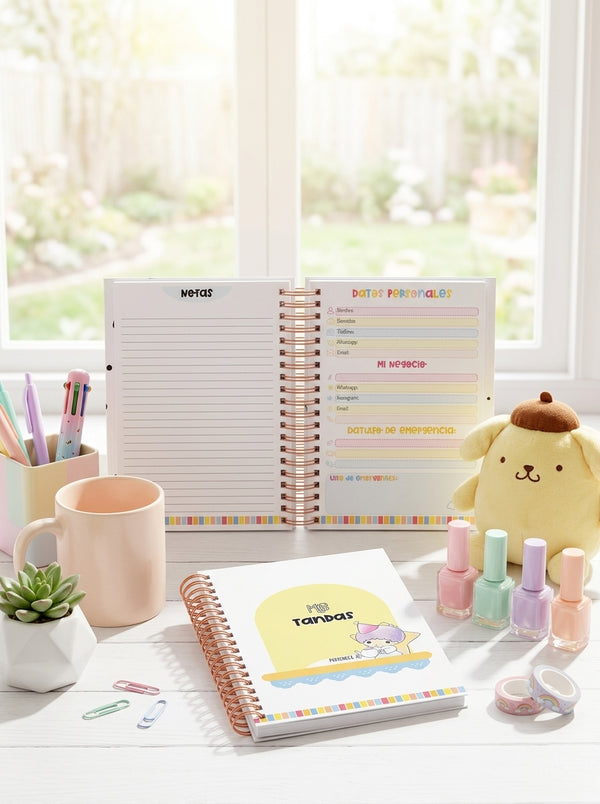 Libreta de Tandas 25 Participantes - Little Twin Stars