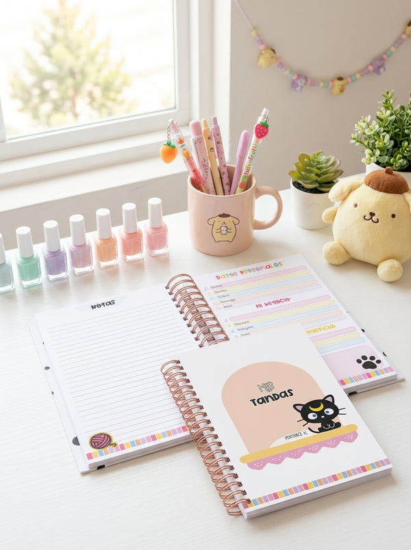 Libreta de Tandas 25 Participantes - Chococat
