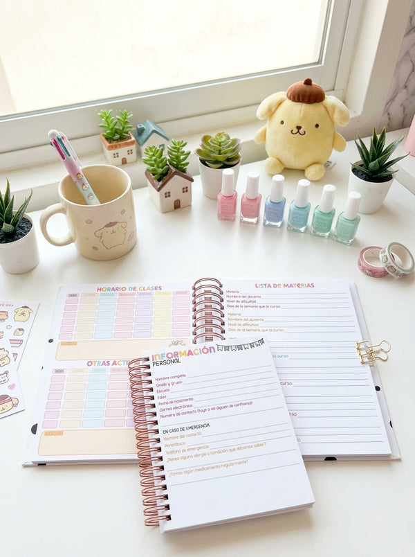 Agenda Estudiantes Diaria Ciclo 26-27 - Piglet