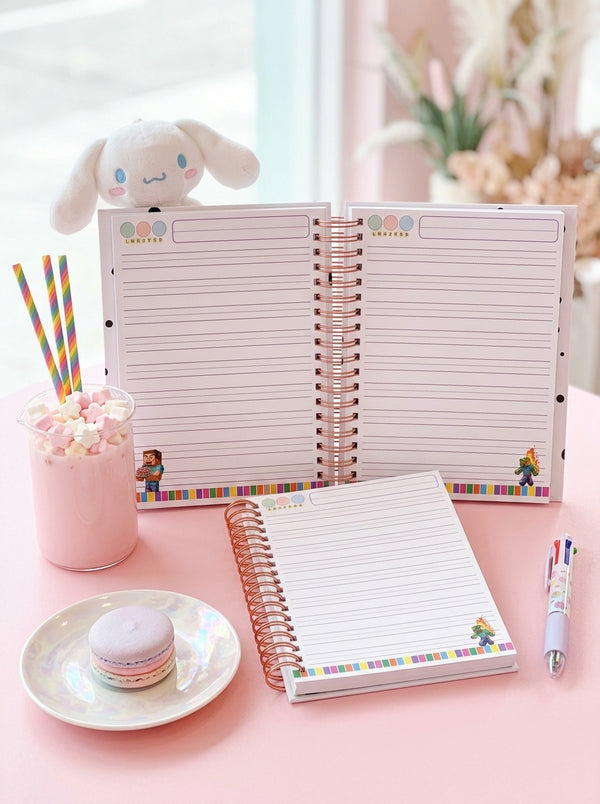 Cuaderno Tamaño Carta - Minecraft