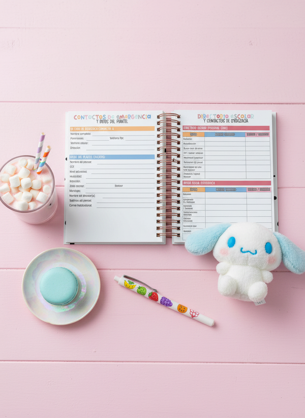 Agenda Preescolar MO - Doraemon