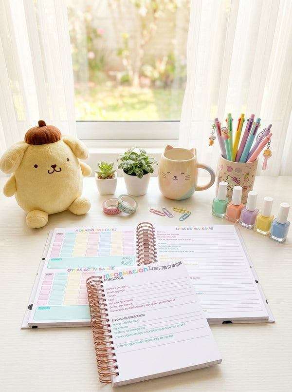 Agenda Estudiantes Diaria Ciclo 26-27 - Minnie Mouse