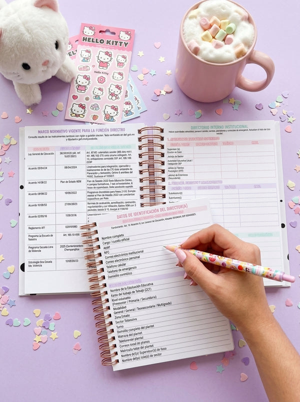 Agenda Director Semanal - Little Twin Stars
