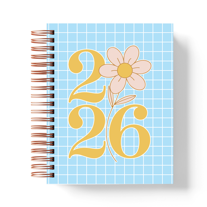 Agenda Diaria 2026 con Horario | 1 Día por Página | PDF Imprimible