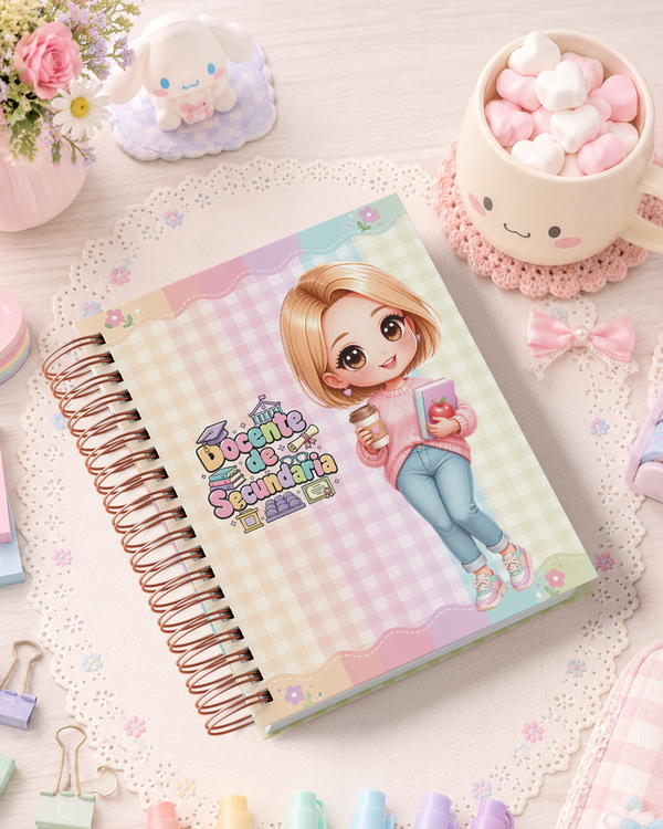 Pack de Portadas Docente de Secundaria - Sweet Rainbow