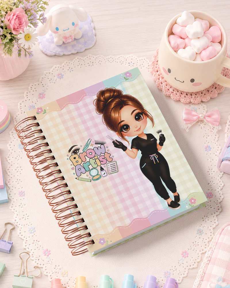 Pack de Portadas Brow Artist  Técnico en Cejas - Sweet Rainbow