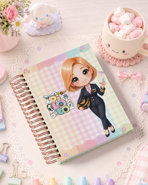 Pack de Portadas Piloto  Sobrecargo  Aeromoza - Sweet Rainbow