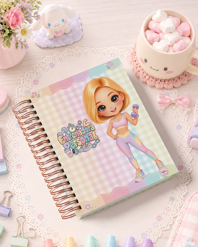 Pack de Portadas Entrenadora Personal  Coach - Sweet Rainbow
