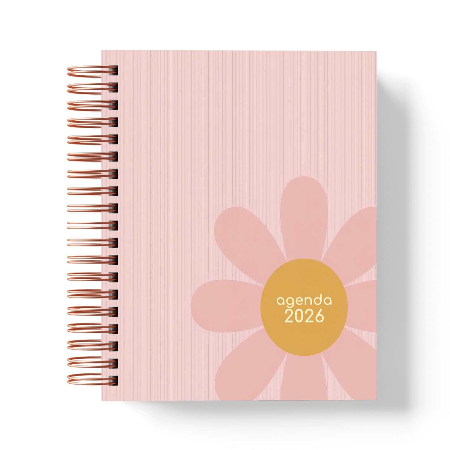 Agenda 2026 con Horario y Fin de Semana en una Página | Planner Diario PDF