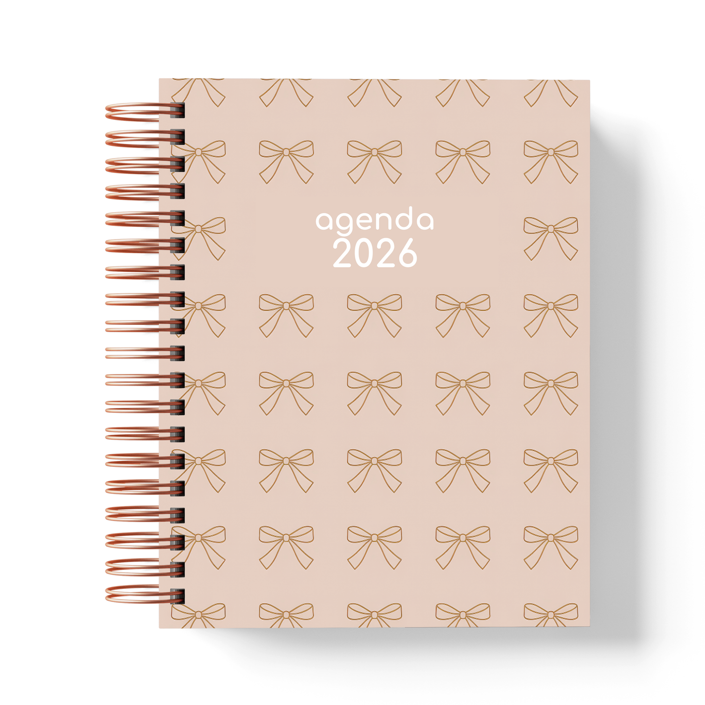 Agenda 2026 con Horario y Fin de Semana en una Página | Planner Diario PDF