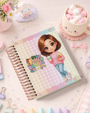 Pack de Portadas Educadora  Docente de Preescolar - Sweet Rainbow
