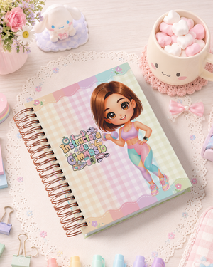 Pack de Portadas Instructora de Gimnasio  Fitness - Sweet Rainbow