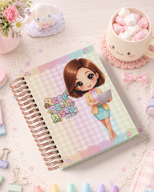 Pack de Portadas Secretaria  Recepcionista - Sweet Rainbow