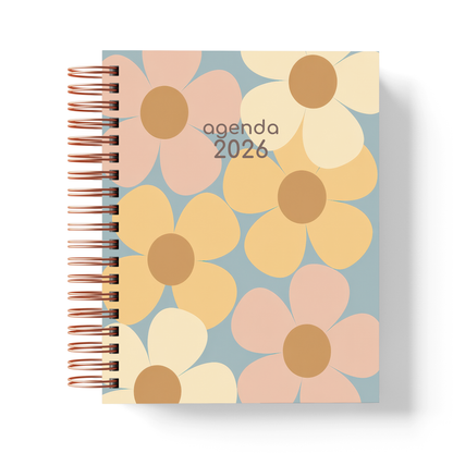 Agenda 2026 con Horario y Fin de Semana en una Página | Planner Diario PDF