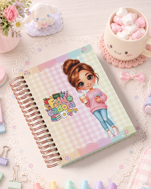 Pack de Portadas Educadora  Docente de Preescolar - Sweet Rainbow