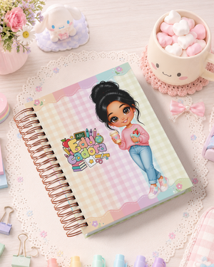Pack de Portadas Educadora  Docente de Preescolar - Sweet Rainbow