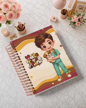 Pack de Portadas Veterinario - Dark Academia