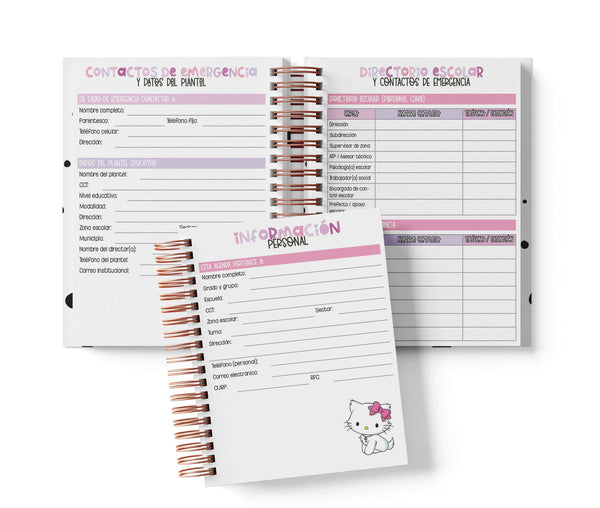 Agenda Preescolar MO - Charmmy Kitty