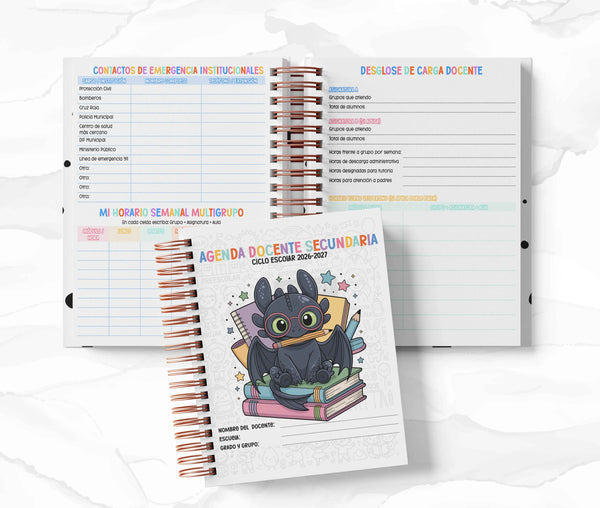 Agenda Secundaria - Cómo Entrenar a tu Dragón