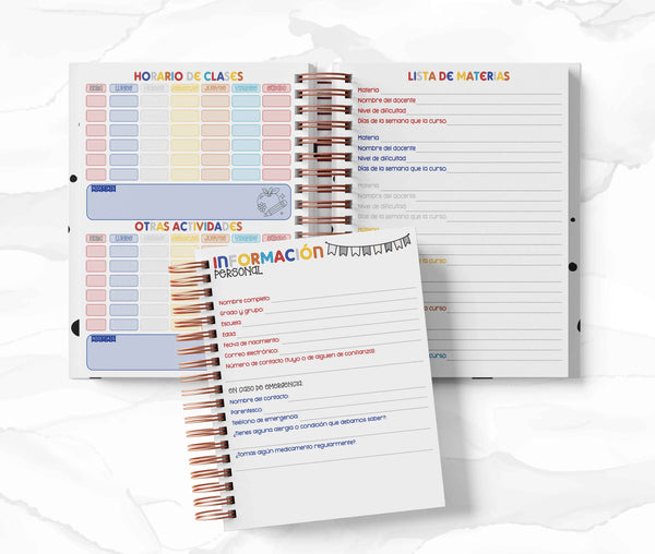 Agenda Estudiantes Semanal Ciclo 26-27 - Thor