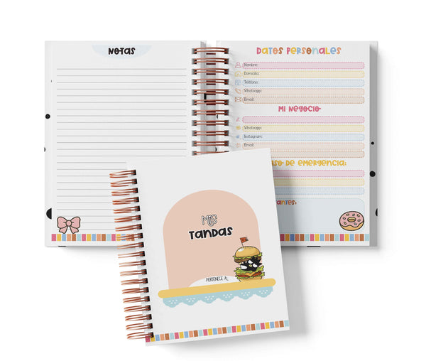 Libreta de Tandas 21 Participantes - Badtz-Maru