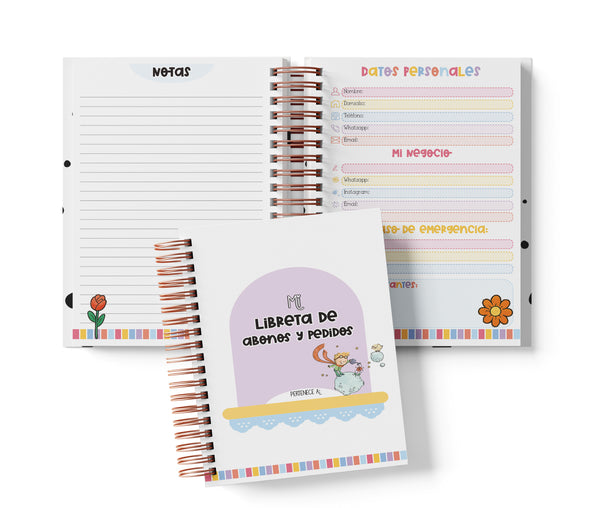 Libreta de Abonos y Pedidos - El Principito