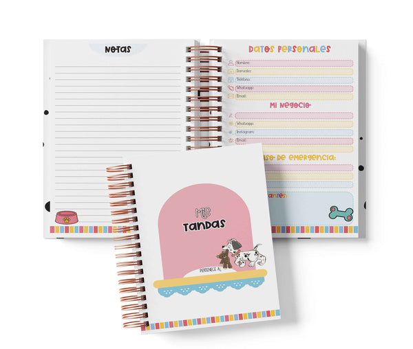 Libreta de Tandas 15 Participantes - 101 Dálmatas